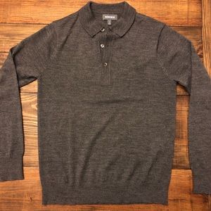 Bonobos Merino Sweater Polo Slim Fit (M)